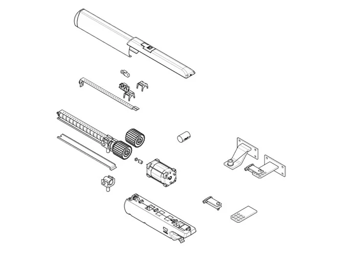 came Seite Ersatzteile des Motors 001a3106 a3106