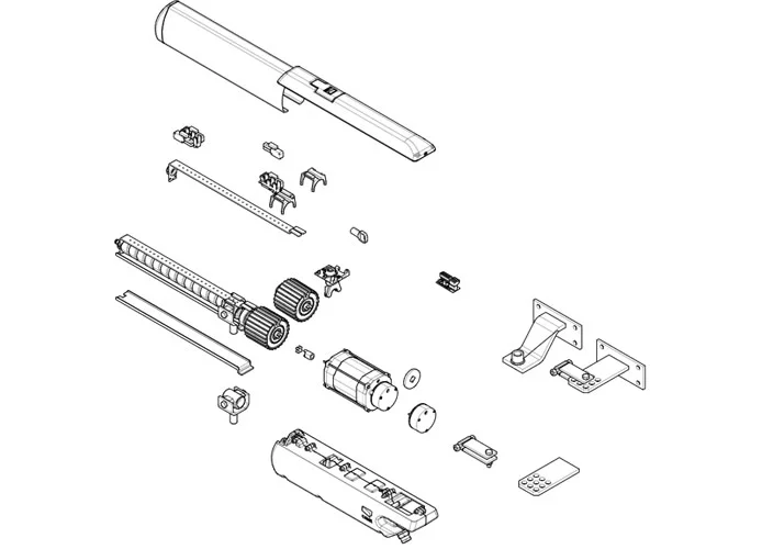 came Seite Ersatzteile des Motors 001a3024 a3024