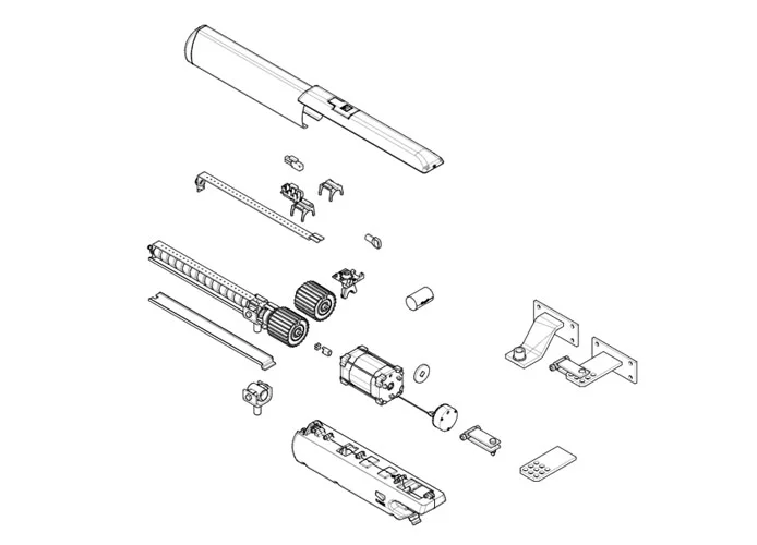 came Seite Ersatzteile des Motors 001a3006 a3006