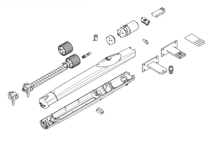 came Seite Ersatzteile des Motors 001a1824 a1824