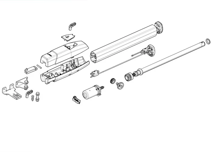 came Seite Ersatzteile des Motors ats50dgs 801mp-0080