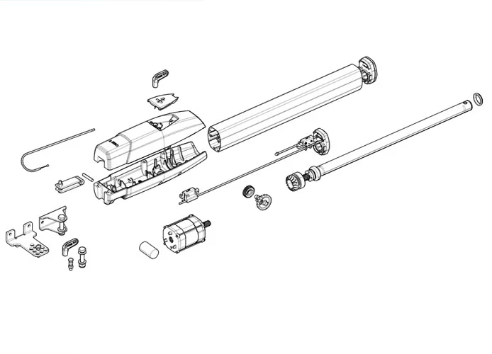 came Seite Ersatzteile des Motors ats50agr