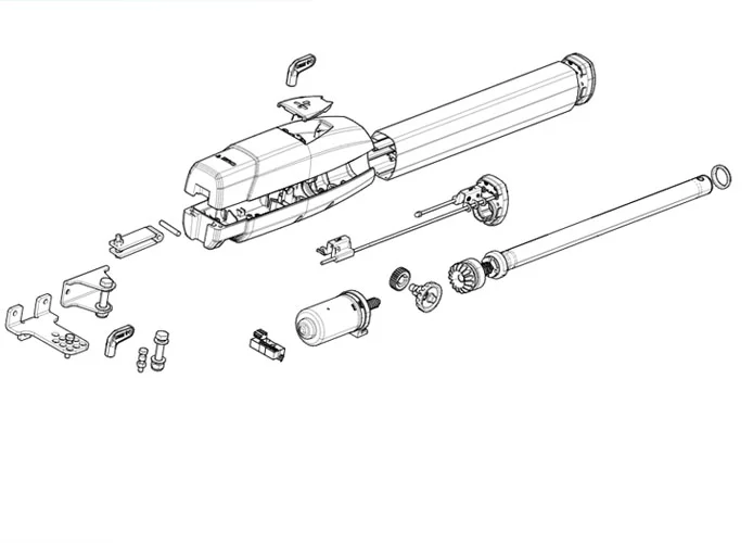 came Seite Ersatzteile des Motors ats30dgs 801mp-0070