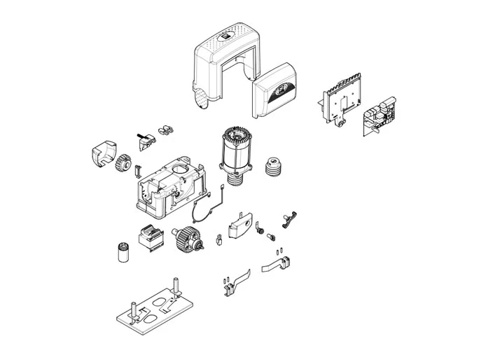 came Seite Ersatzteile des Motors 001bk1800 bk1800 