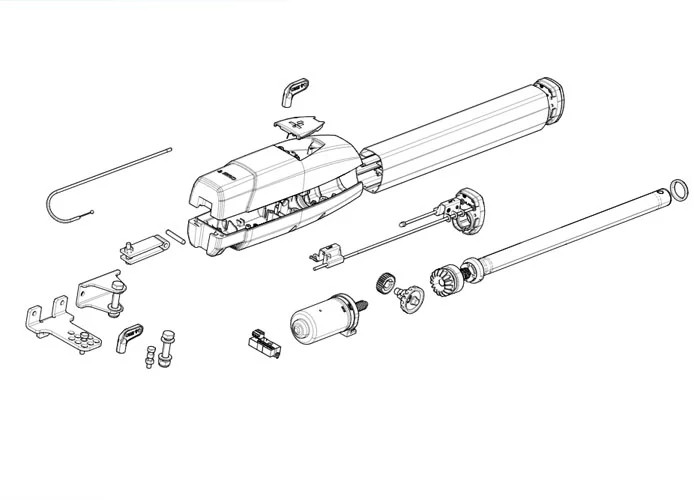 came Seite Ersatzteile des Motors ats30dgr