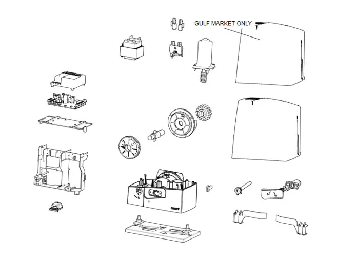 came Seite Ersatzteile des Motors 001bxv10ags bxv10ags 001bxv10als bxv10als