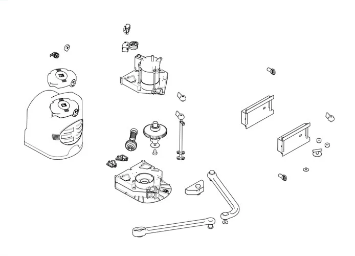 came Seite Ersatzteile des Motors 001f7024 f7024