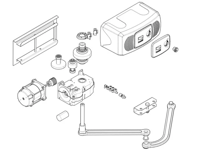 came Seite Ersatzteile des Motors 001f1000 f1000