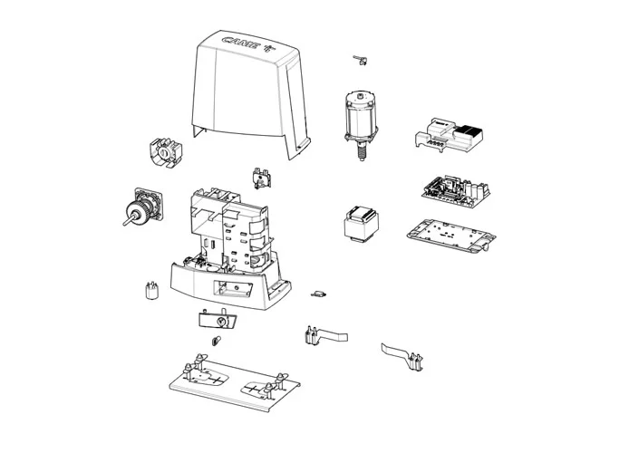 came Seite Ersatzteile des Motors 001bkv25ags bkv25ags 801ms-0320