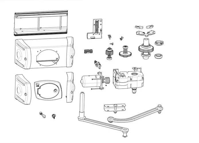 came Seite Ersatzteile des Motors 001fe4024v fe4024v