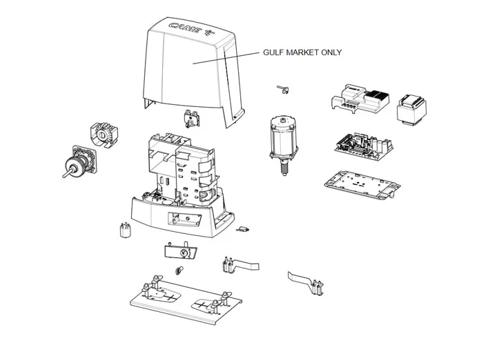 came Seite Ersatzteile des Motors 001bkv15als bkv15als