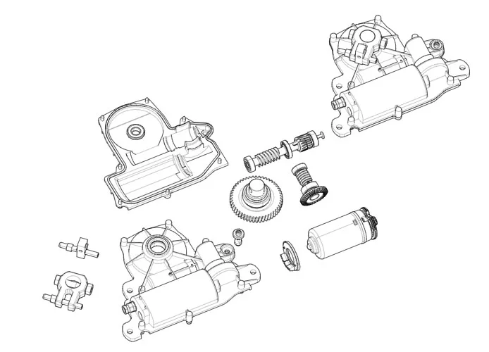 came Seite Ersatzteile des Motors 001frog-j frog-j