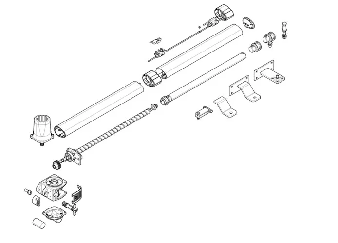 came Seite Ersatzteile des Motors 001kr512s kr512s