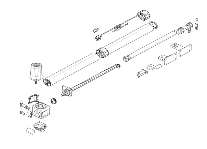 came Seite Ersatzteile des Motors 001kr512d kr512d