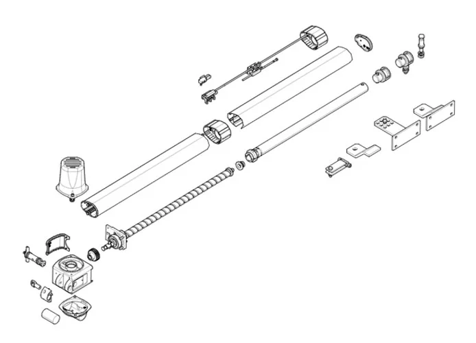 came Seite Ersatzteile des Motors 001kr510d kr510d