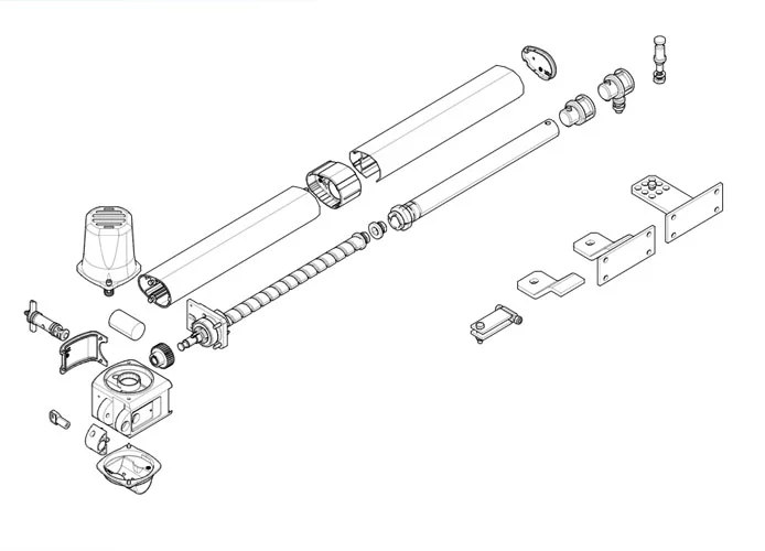 came Seite Ersatzteile des Motors 001kr302d kr302d