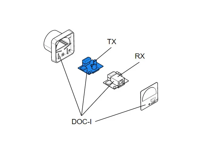 came Ersatzteil der elektronischen Platine tx doc-i 119rir016