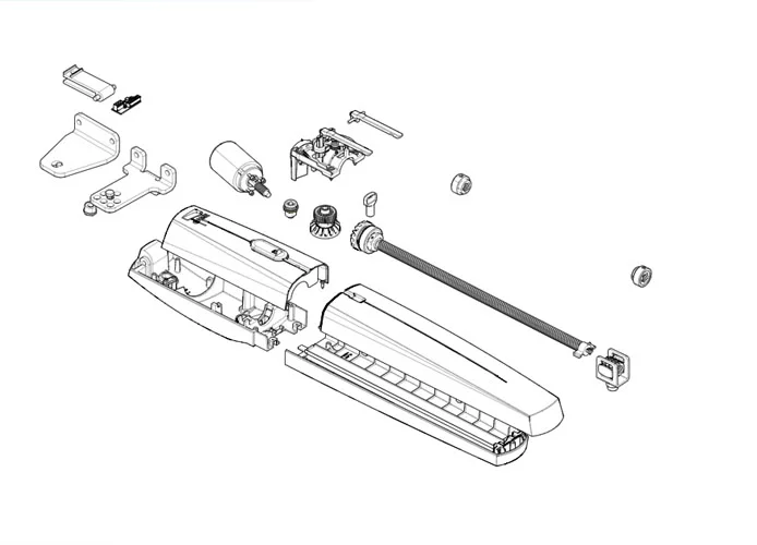 came Seite Ersatzteile des Motors swn20