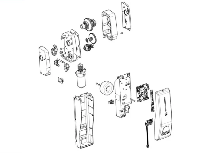 came Seite Ersatzteile des Motors 001em4024cb em4024cb