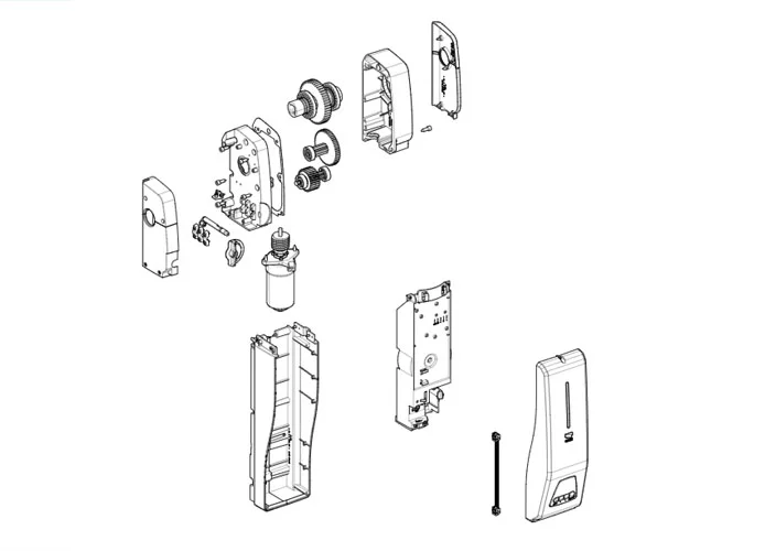 came Seite Ersatzteile des Motors 001em4024 em4024