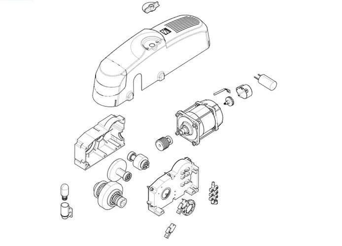 came Seite Ersatzteile des Motors e450