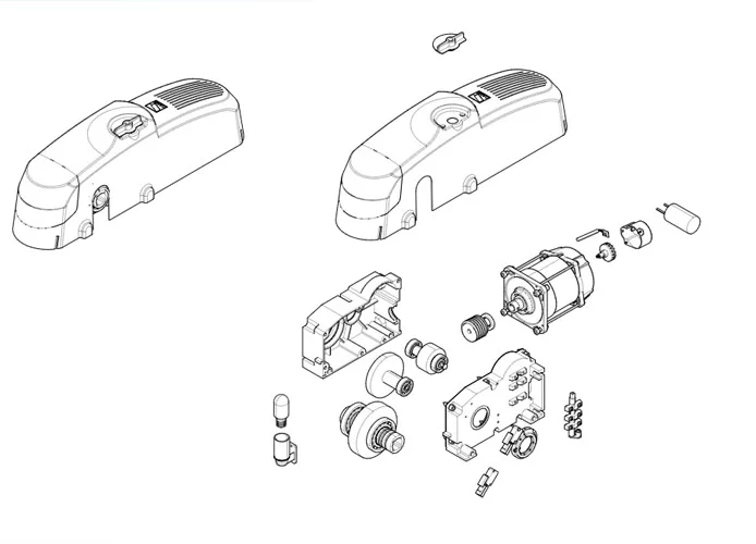 came Seite Ersatzteile des Motors e306