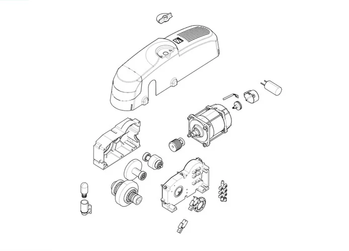 came Seite Ersatzteile des Motors e300