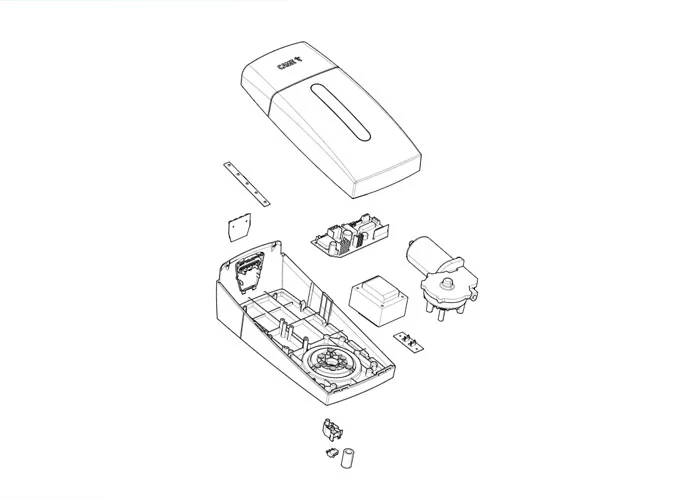 came Seite Ersatzteile des Motors ver08des 801mv-0060