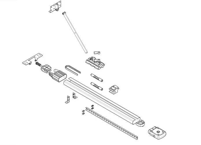 came Seite Ersatzteile für Riemenführung 001v0685 v0685