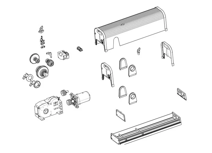 came Seite Ersatzteile des Motors 001f4024e f4024e 