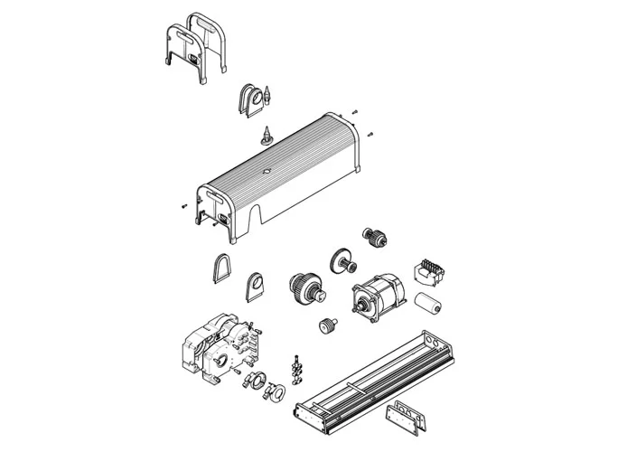 came Seite Ersatzteile des Motors f4000