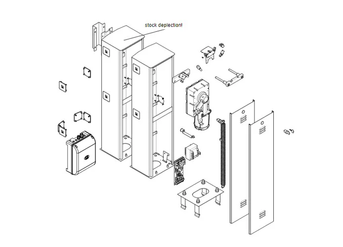 came Seite Ersatzteile für Schranken g2500-g2500n