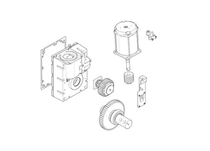 came Seite Ersatzteile für Schranken gearmotor-g3000 