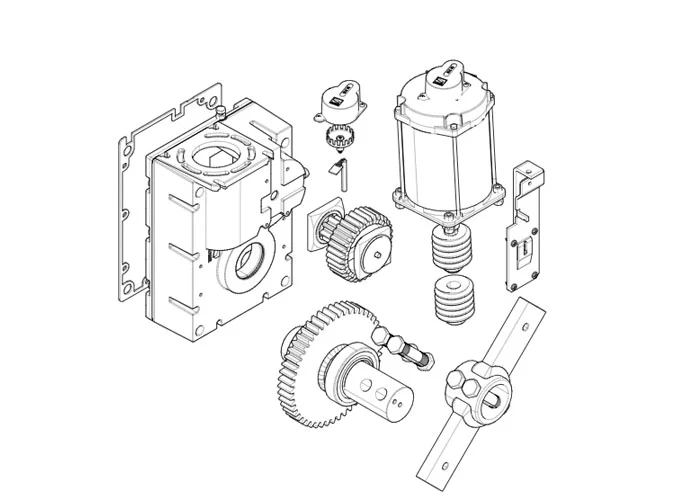 came Seite Ersatzteile für Schranken gearmotor-g4041