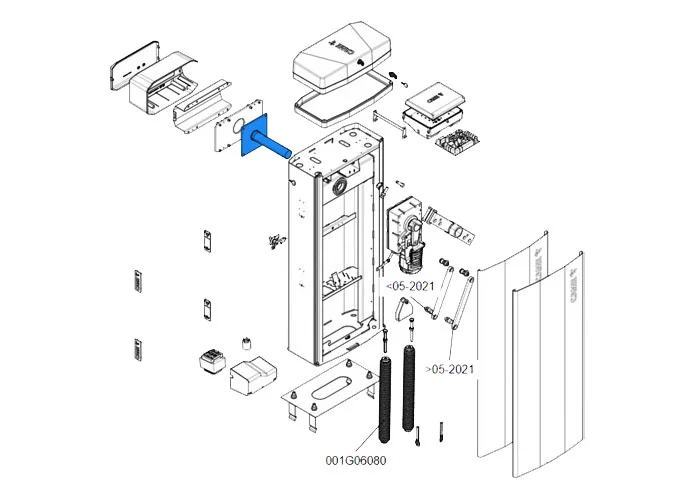 came Ersatzteil der Stangenbewegungswelle gt8 88003-0099