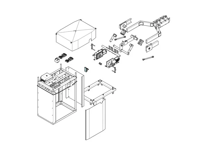 came Seite Ersatzteile für Schranken g12000