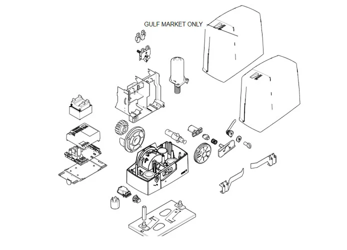 came Seite Ersatzteile des Motors bxv10agl bxv10ags bxv10als 801ms-0230