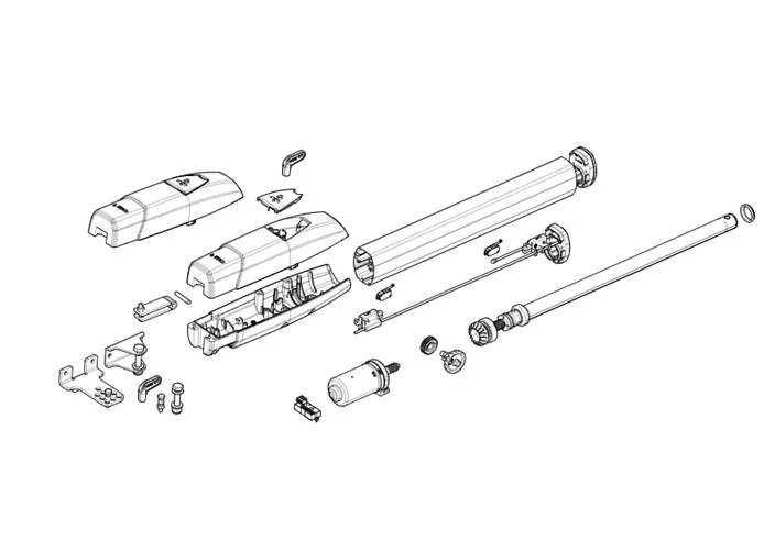 came Seite Ersatzteile des Motors ats50dgm