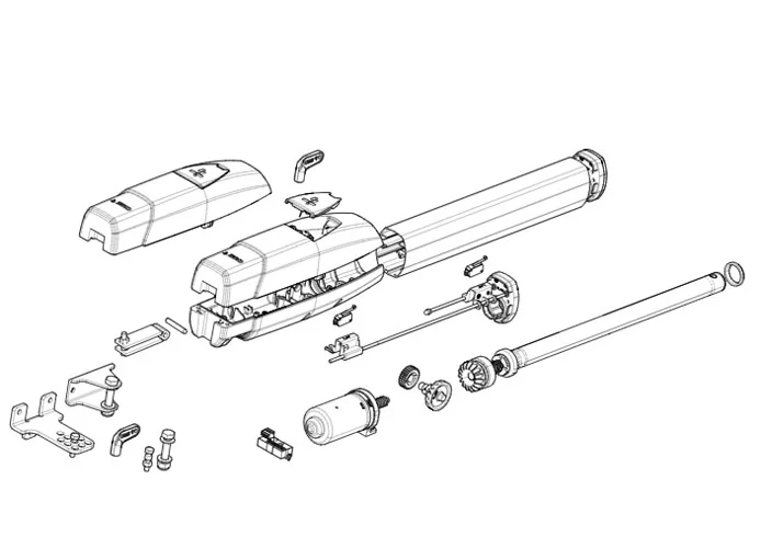 came Seite Ersatzteile des Motors ats30dgm 