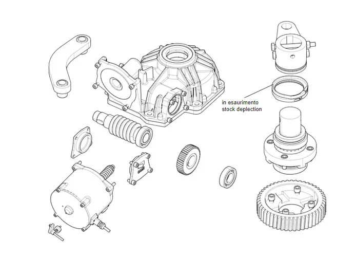 came Seite Ersatzteile des Motors frog-pm4