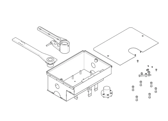 came Seite Ersatzteile des Motors frog-pc