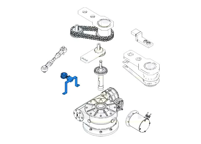 came Ersatzteil der mechanischen Endschaltergruppe superfrog 119ria056