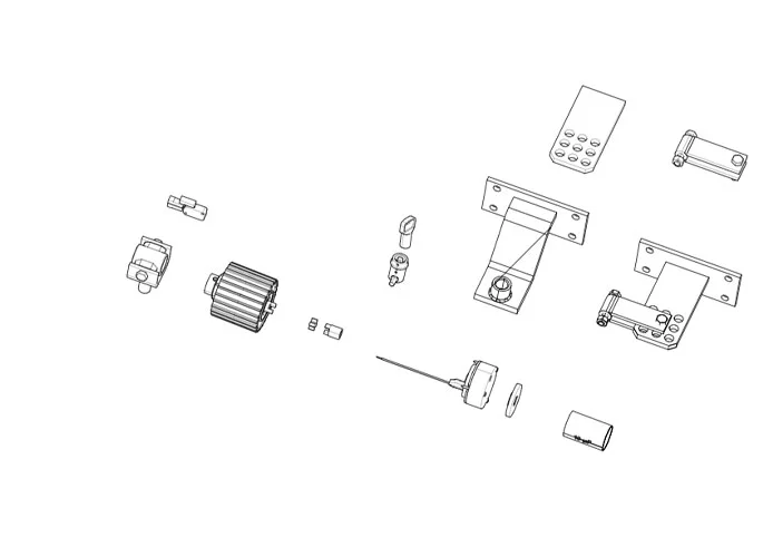 came Seite Ersatzteile des Motors a180