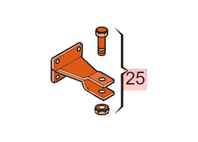 faac Ersatzteil des vorderen Anschlusses 400/87 ln 7220365