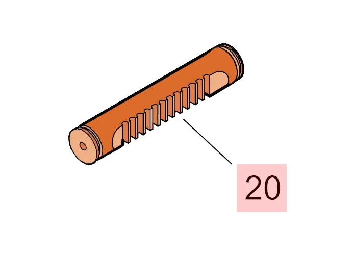 faac Ersatzteil der Zahnstange m.760 l.178 140° 7193205