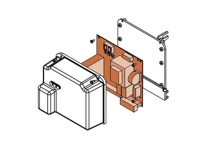 faac Ersatzteil der elektronischen Platine 724d/sprint 03 63000145