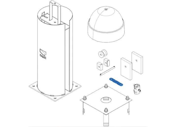 came Ersatzteil der 9mm Gliederketten cat-i 1m 119rix016