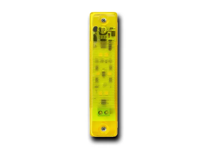 nologo LED-Blinkleuchte für Aussenbereich 12/24V gelb flash-outy