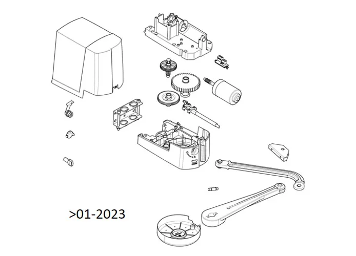 came Seite Ersatzteile des Motors ftx20dls 2023 801mb-0160