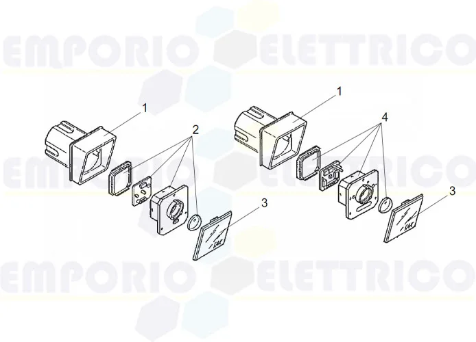 faac Seite Ersatzteile für fotoswitch